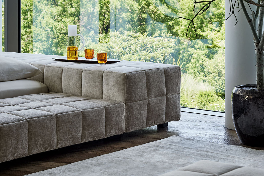 Squaring Penisola Bed Bonaldo