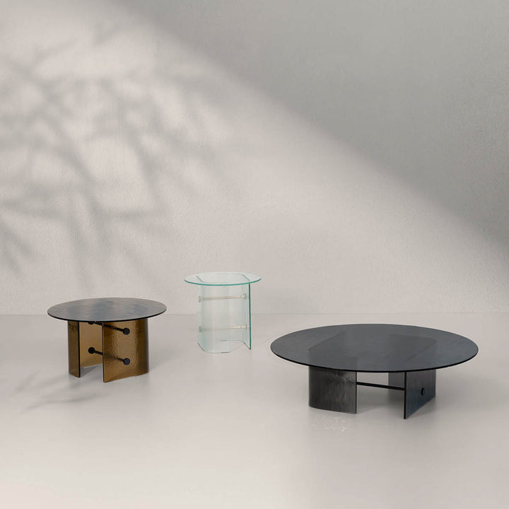 Double L Glaze Outdoor Coffee Table Coffee & Side Tables Potocco
