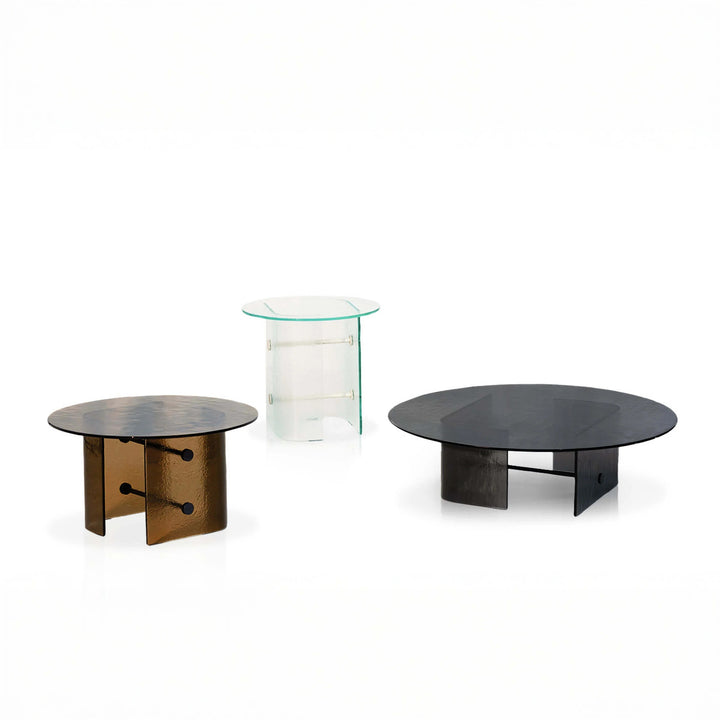 Double L Glaze Outdoor Coffee Table Coffee & Side Tables Potocco