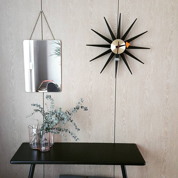 Sunburst Wall Clock Wall Clocks Vitra