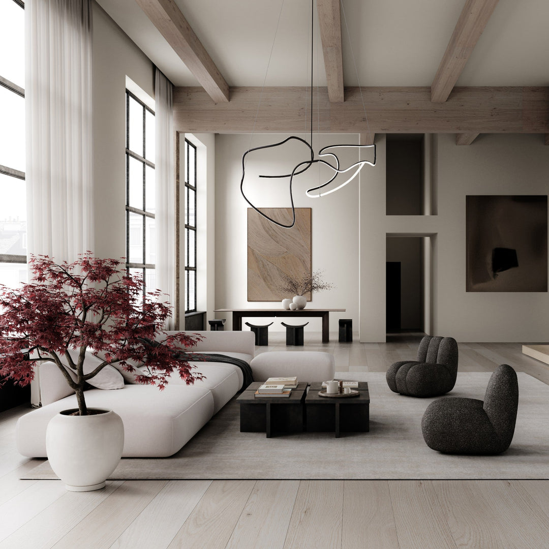 GHOST CHANDELIER BIG - BURNED BLACK Chandeliers 101 Copenhagen   