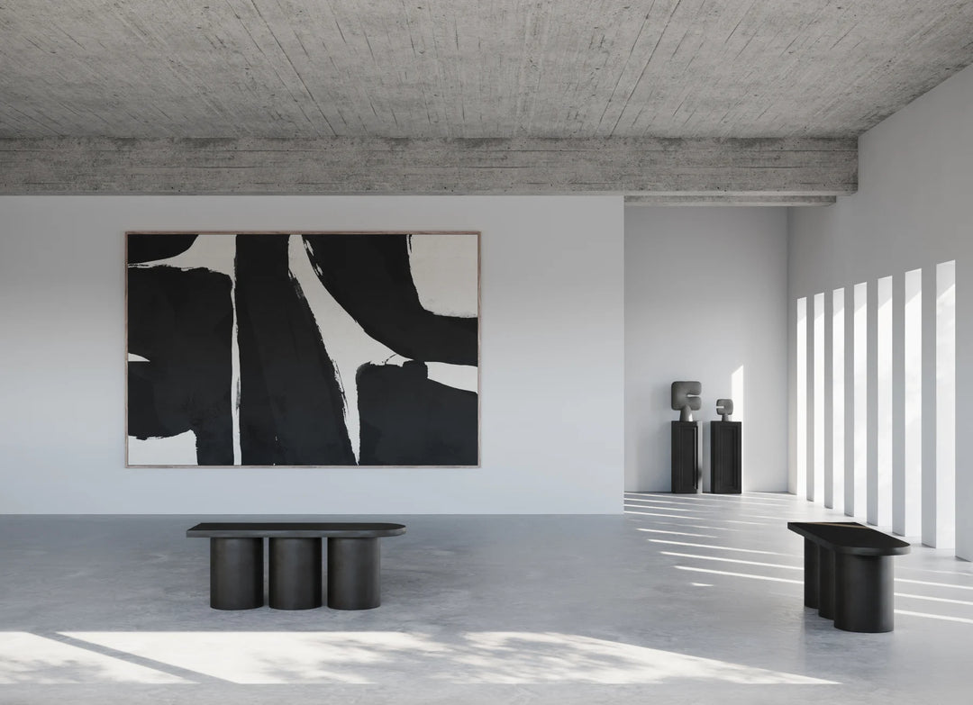 Tribal Vase, Mini - Dark Grey Vases 101 Copenhagen   