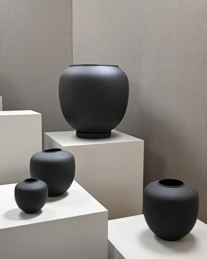 SUNAO VASE MINI - BLACK Vases 101 Copenhagen   