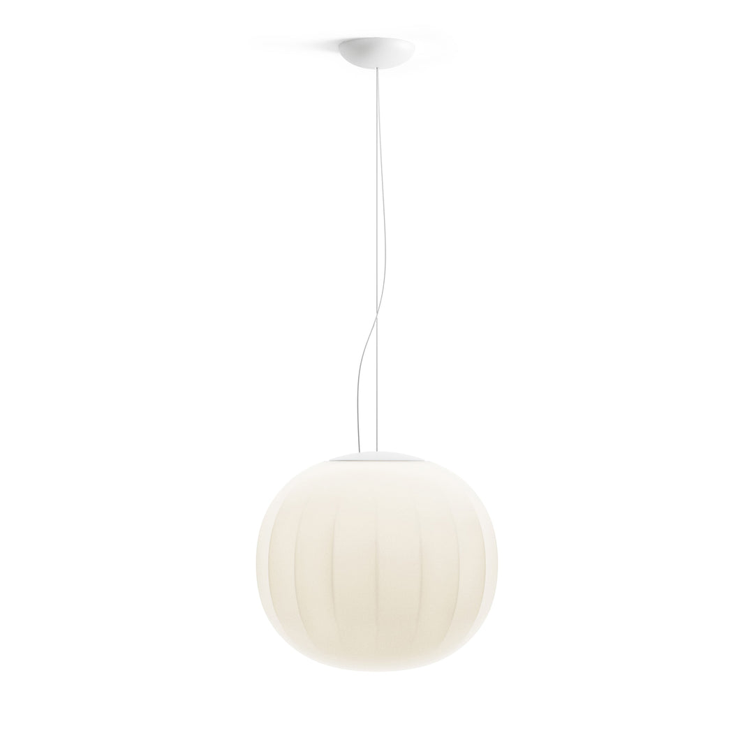 Lita Pendant Light - Matt White, Large 16.5 in - Showroom Sale