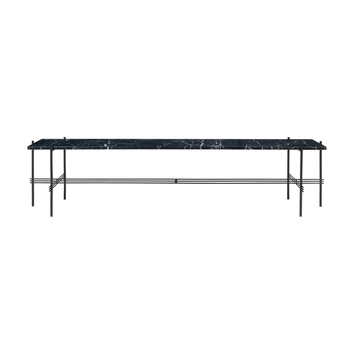TS Low Console Table Tables Gubi Black Marquina Marble