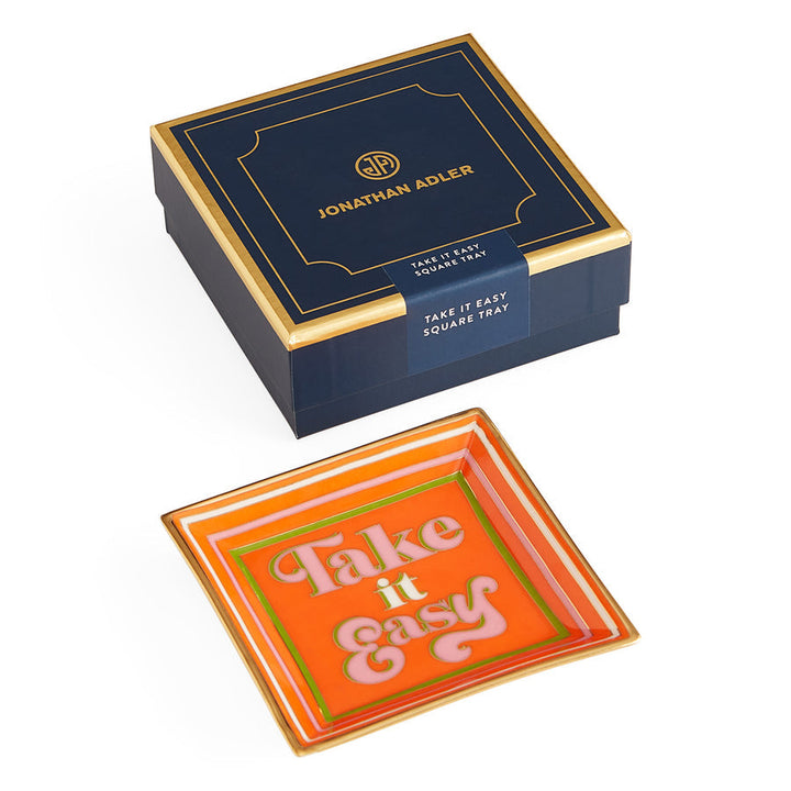 Take It Easy Square Tray Jonathan Adler