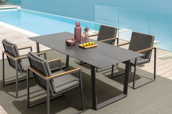Alabama Alu Dining Table Outdoor Dining Tables Talenti