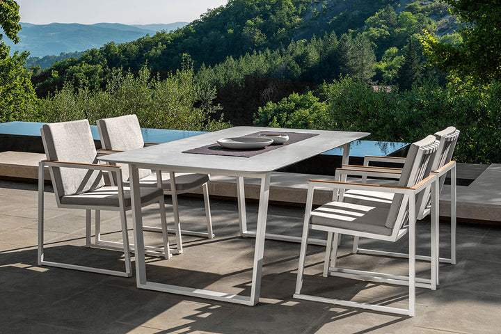 Alabama Alu Dining Table Outdoor Dining Tables Talenti