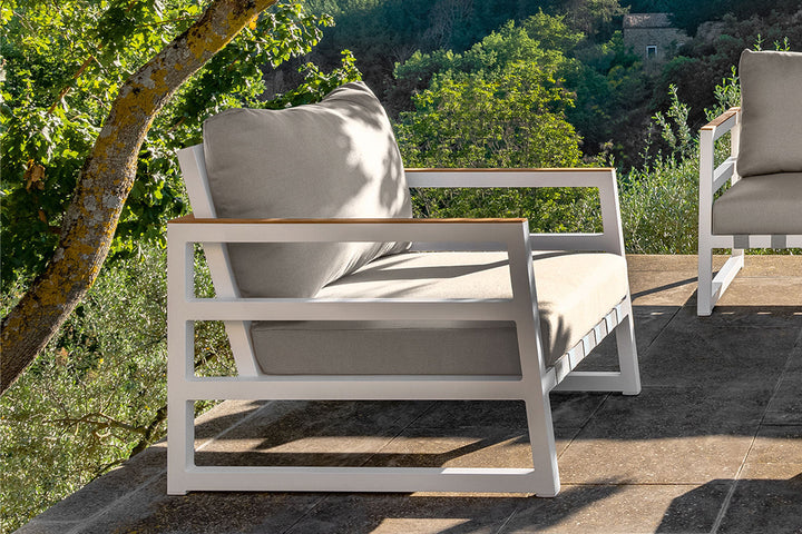 Alabama Alu Lounge Armchair Display Model Showroom Displays Talenti