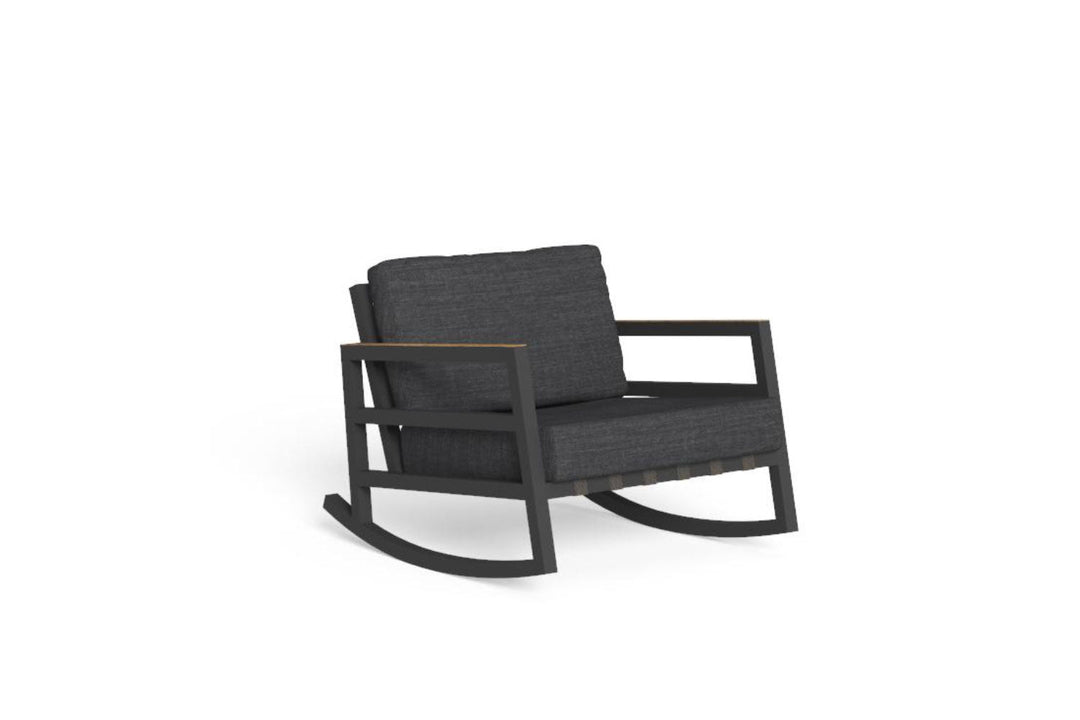 Alabama Alu Rocking Armchair Outdoor Chairs Talenti