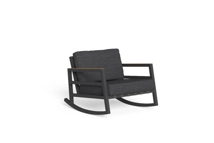 Alabama Alu Rocking Armchair Outdoor Chairs Talenti