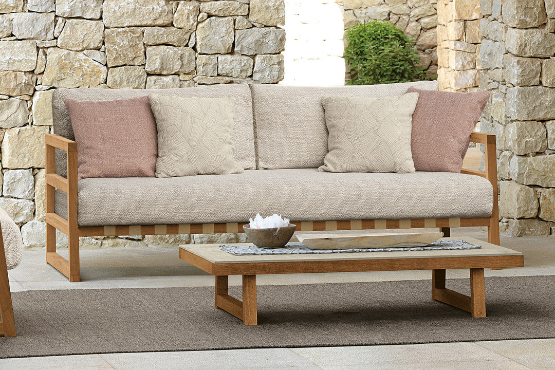 Alabama Wood Sofa Outdoor Sofas Talenti
