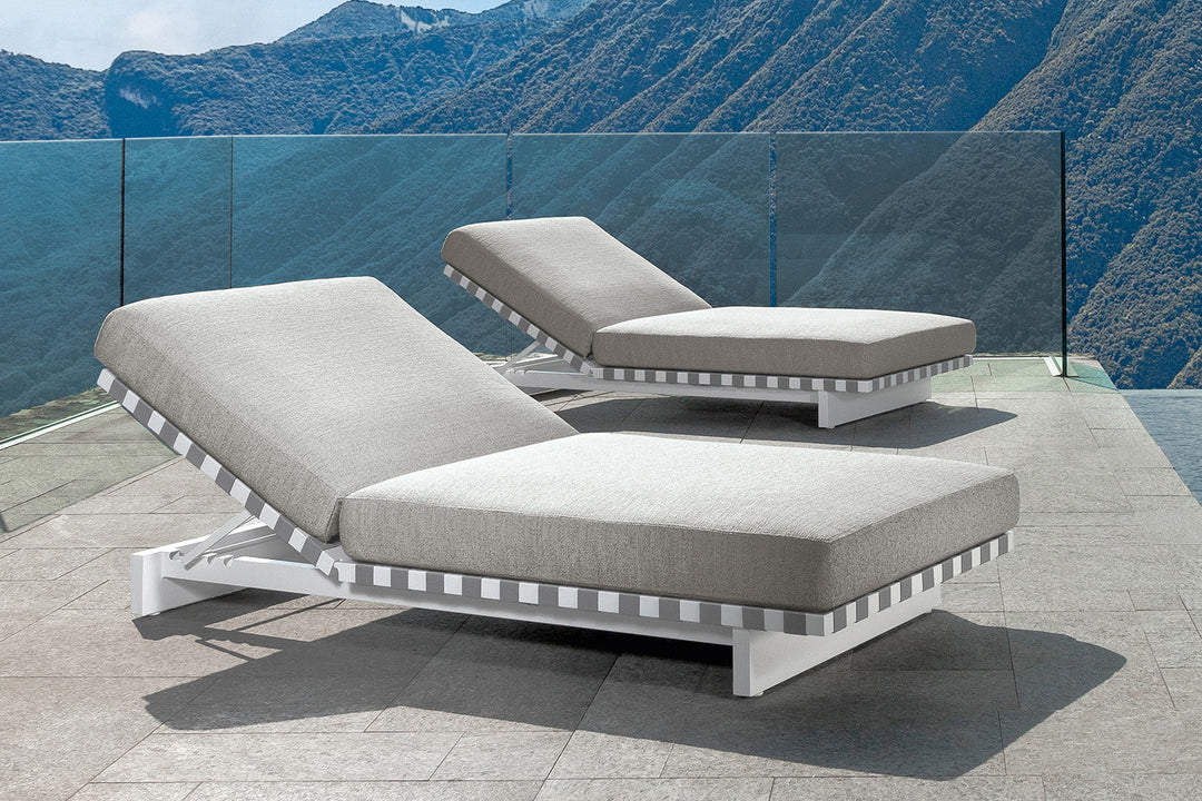 Argo Alu Chaise Lounge Outdoor Chaise Lounges Talenti