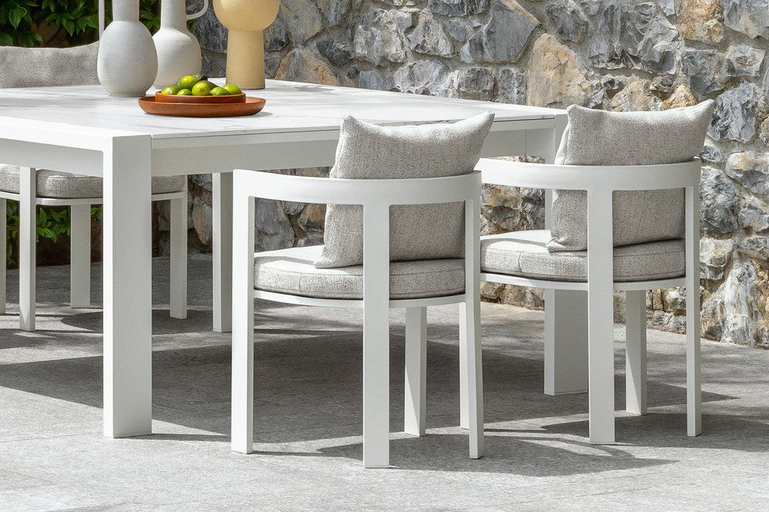 Argo Alu Dining Armchair Outdoor Dining Chairs Talenti