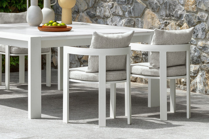 Argo Alu Dining Armchair Outdoor Dining Chairs Talenti