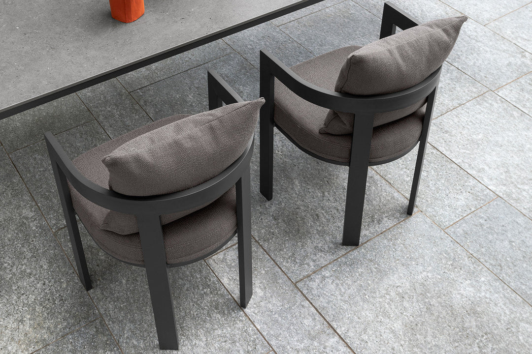 Argo Alu Dining Armchair Outdoor Dining Chairs Talenti