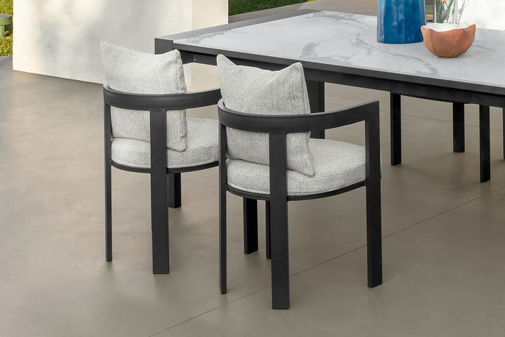 Argo Alu Dining Armchair Outdoor Dining Chairs Talenti