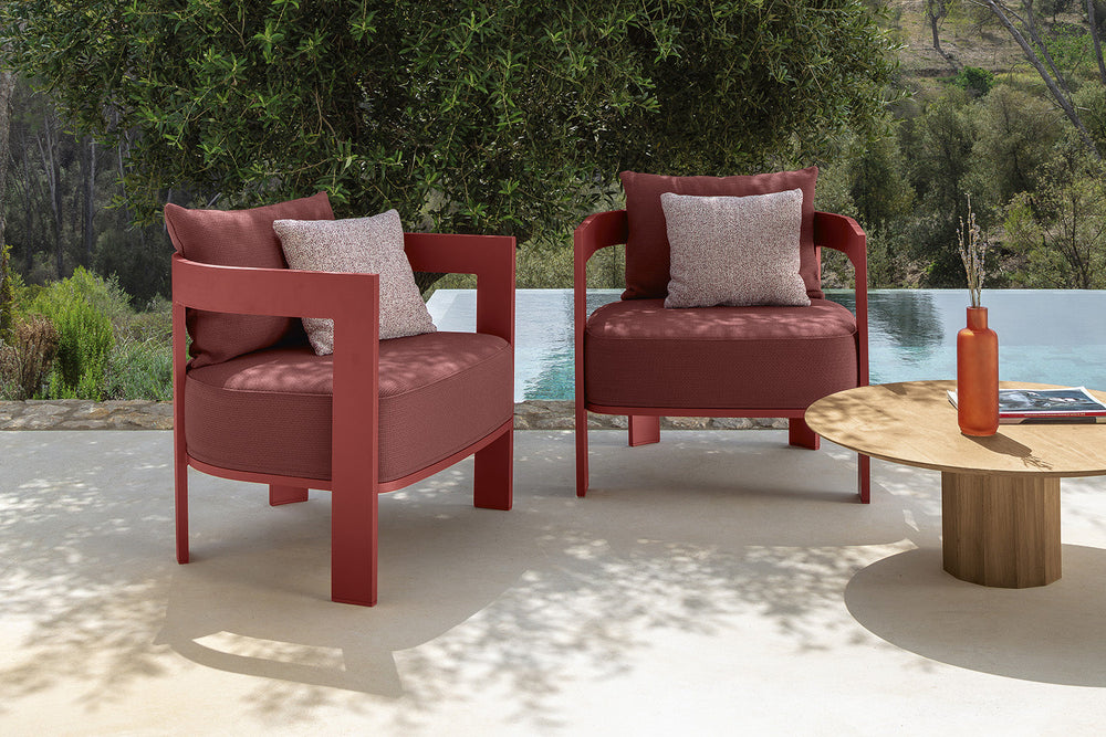 Argo Alu Lounge Armchair Outdoor Chairs Talenti