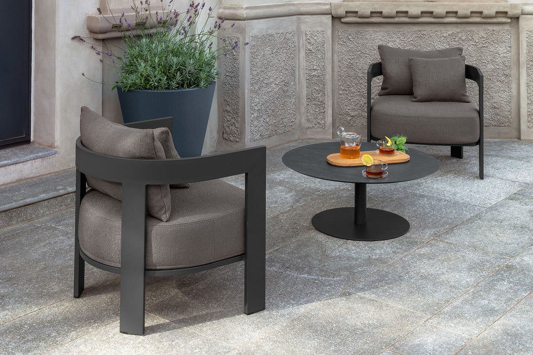 Argo Alu Lounge Armchair Outdoor Chairs Talenti