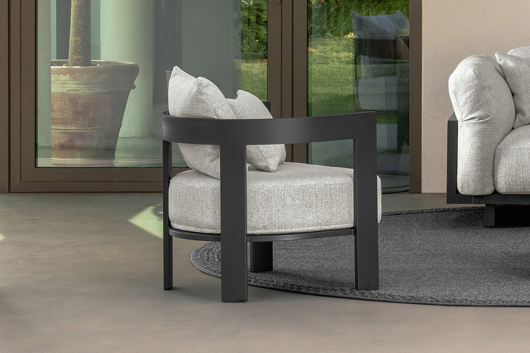 Argo Alu Lounge Armchair Outdoor Chairs Talenti