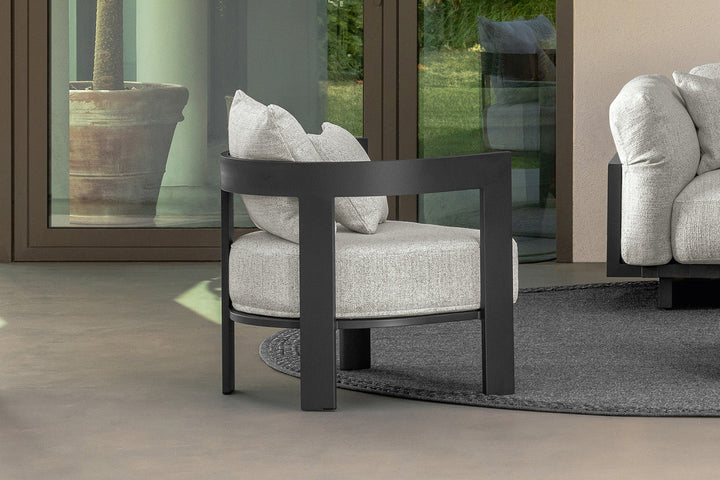 Argo Alu Lounge Armchair Outdoor Chairs Talenti