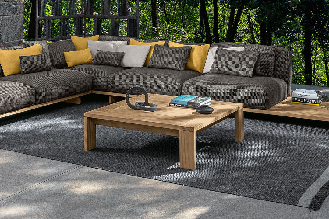 Argo Wood Coffee Table Outdoor Coffee Tables Talenti