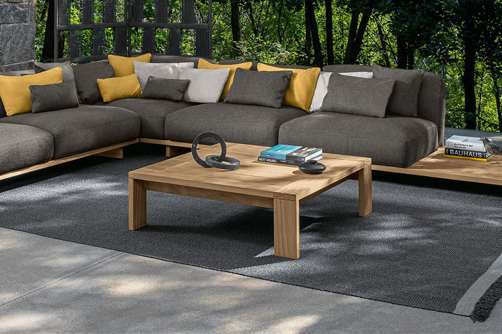 Argo Wood Coffee Table Outdoor Coffee Tables Talenti