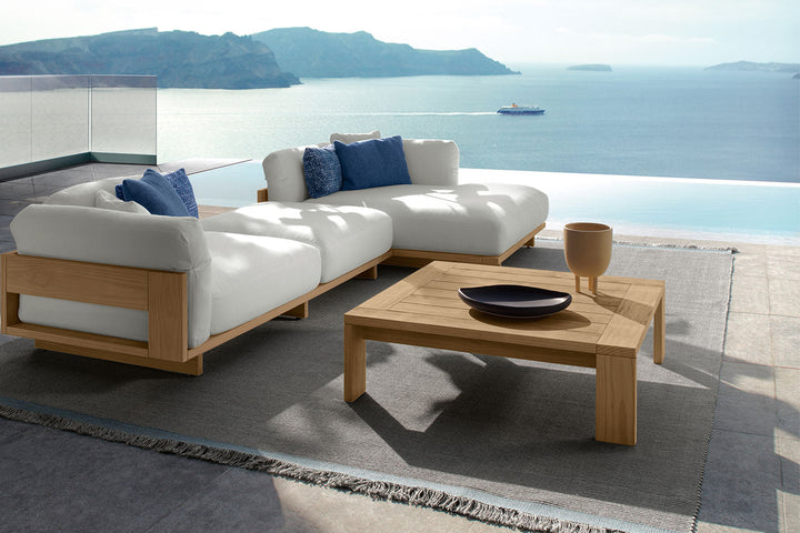 Argo Wood Coffee Table Outdoor Coffee Tables Talenti