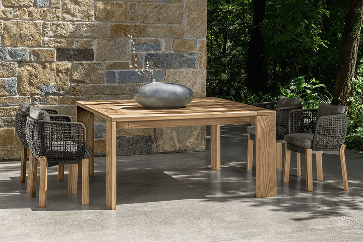 Argo Wood Dining Armchair Outdoor Dining Chairs Talenti