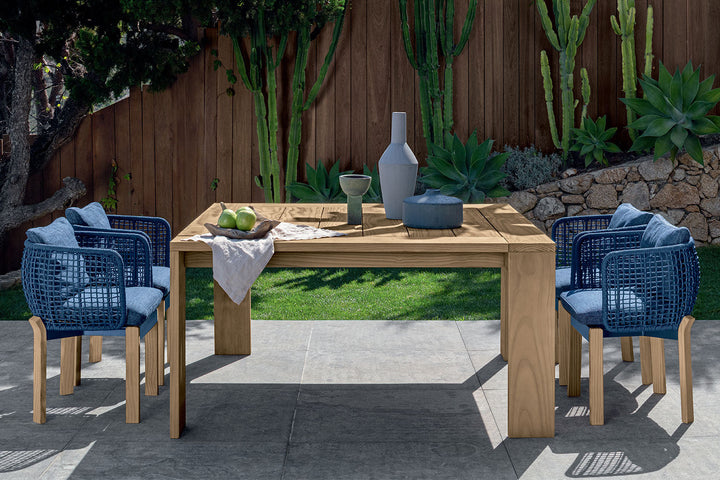 Argo Wood Dining Table Outdoor Dining Tables Talenti