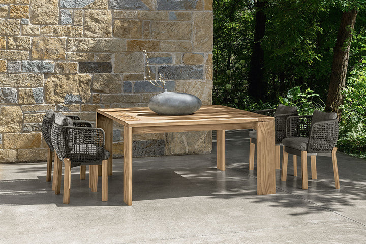 Argo Wood Dining Table Outdoor Dining Tables Talenti