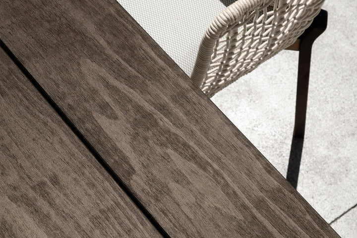 Argo Wood Dining Table Outdoor Dining Tables Talenti