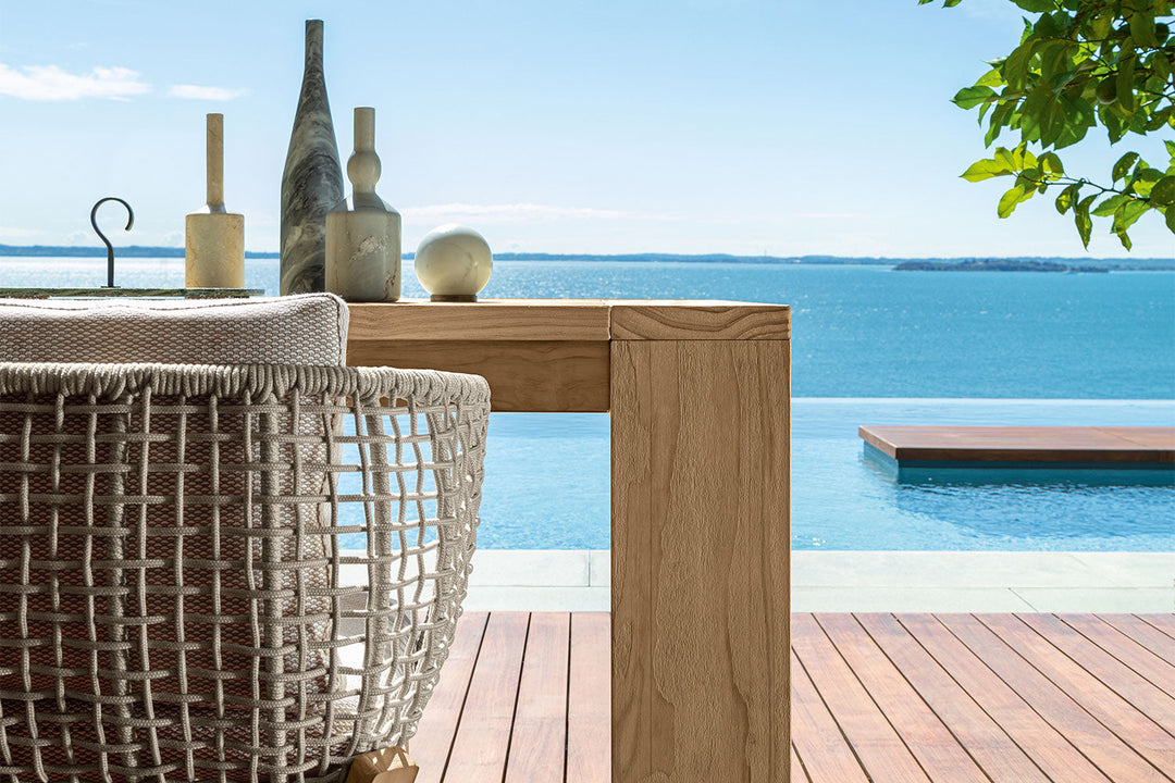 Argo Wood Dining Table Outdoor Dining Tables Talenti