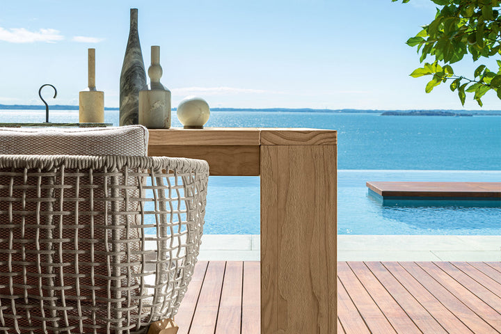 Argo Wood Dining Table Outdoor Dining Tables Talenti