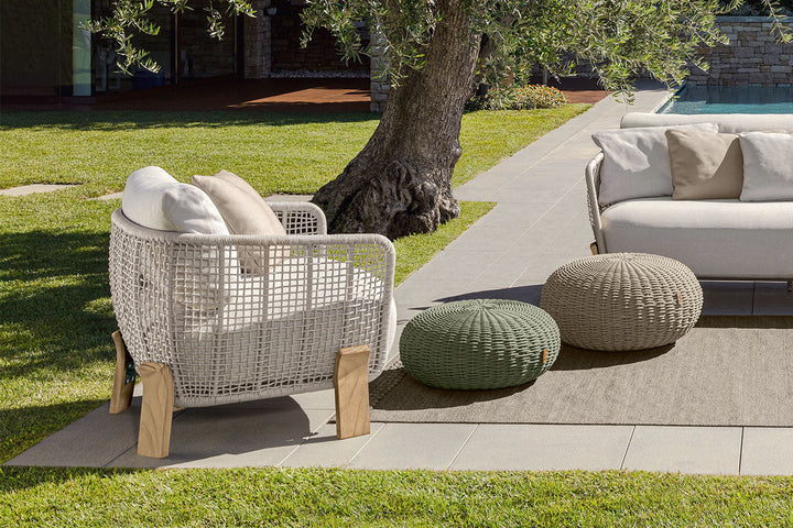 Argo Wood Lounge Armchair Outdoor Chairs Talenti