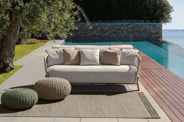 Argo Wood Love Seat Outdoor Sofas Talenti