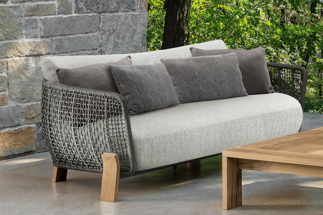 Argo Wood Love Seat Outdoor Sofas Talenti