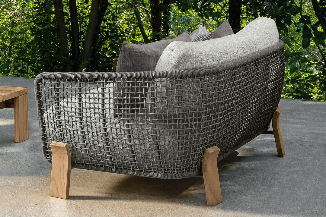 Argo Wood Love Seat Outdoor Sofas Talenti