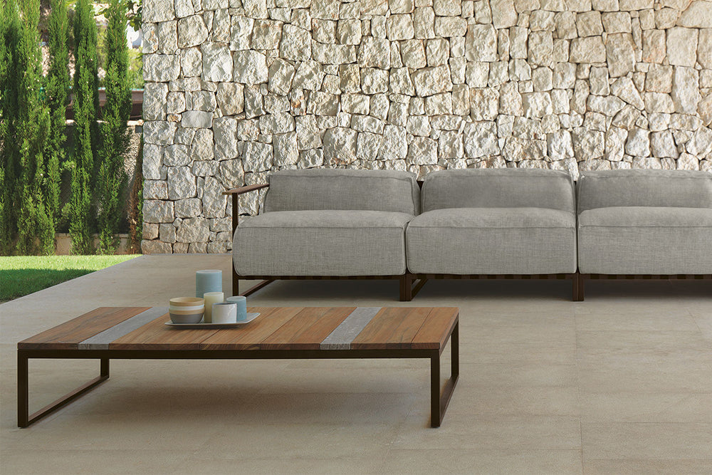 Casilda Corner Sectional Sofa with Table Outdoor Sectionals Talenti