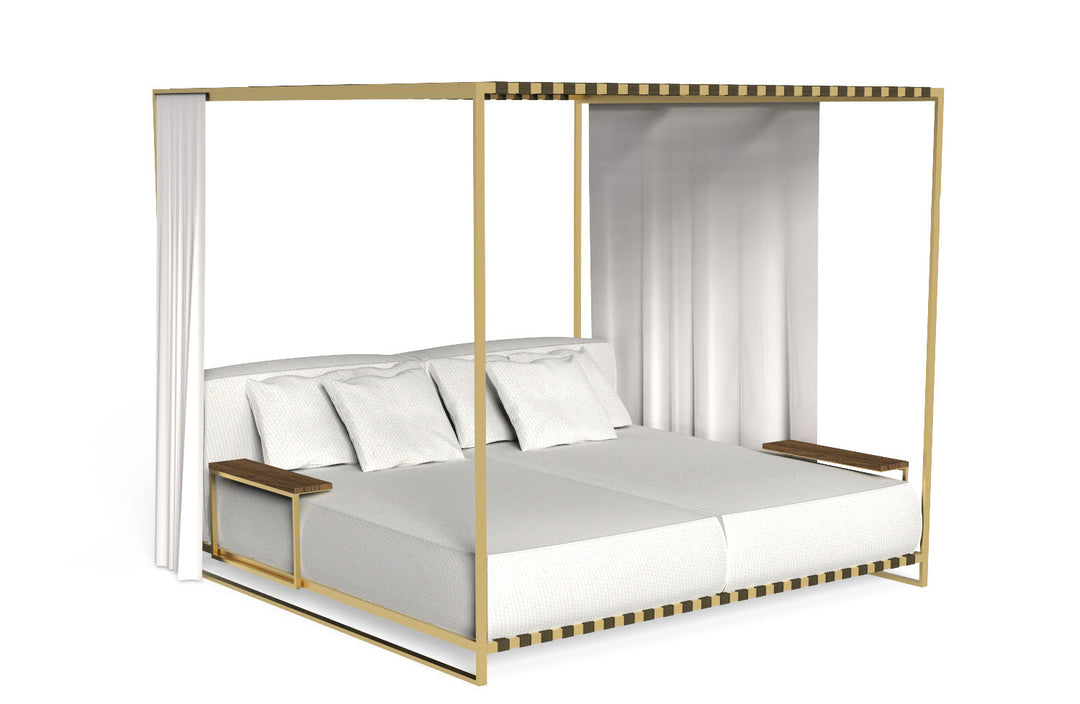 Casilda Outdoor Daybed Outdoor Chaise Lounges Talenti