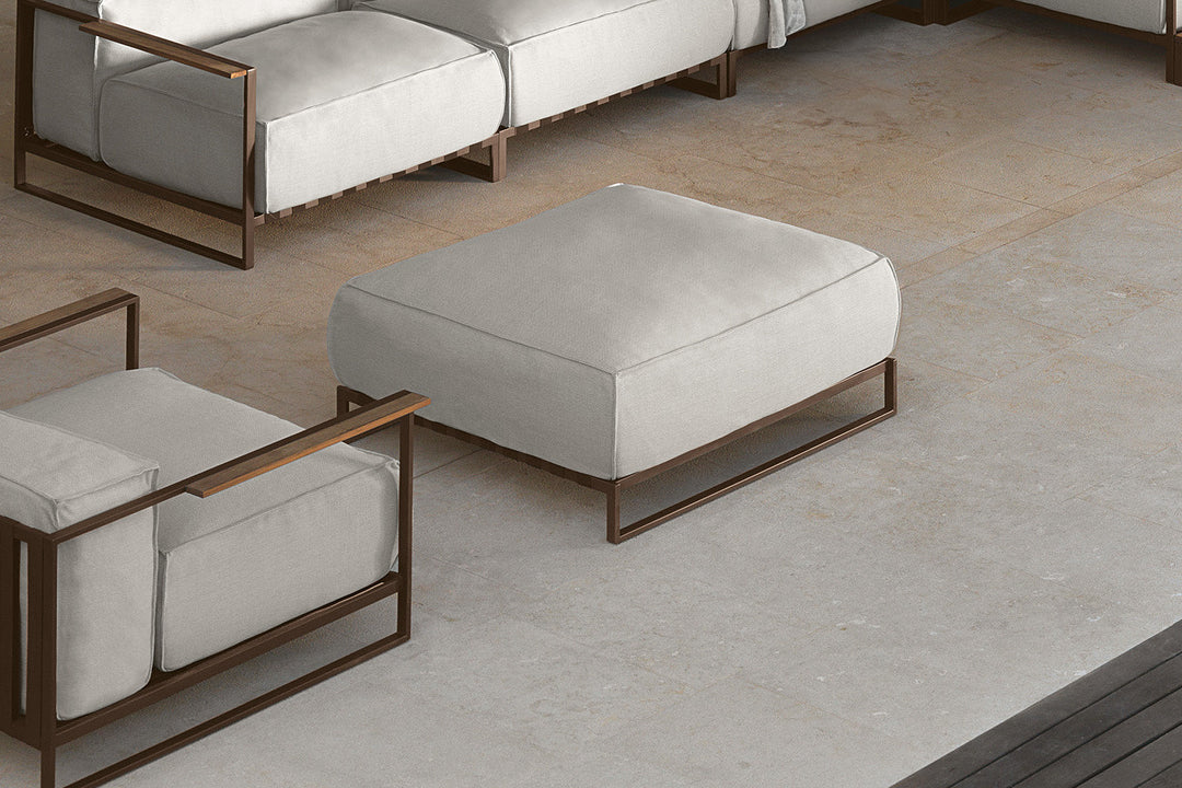 Casilda Pouf Outdoor Poufs + Stools Talenti