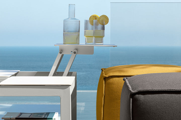 Chic Lift-Up Coffee Table Outdoor Coffee Tables Talenti