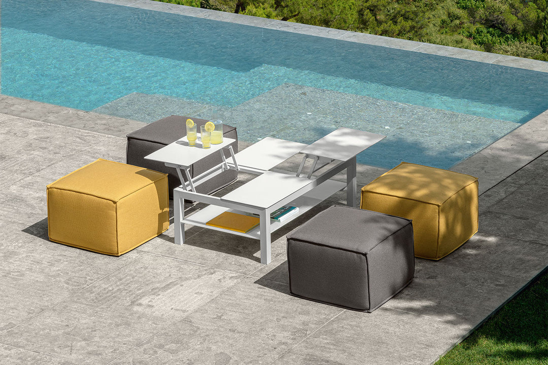 Chic Lift-Up Coffee Table Outdoor Coffee Tables Talenti