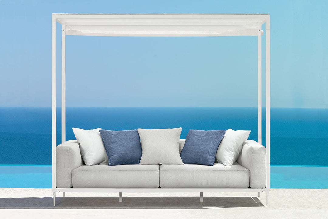 Cleo Alu Canopy Sofa Outdoor Sofas Talenti