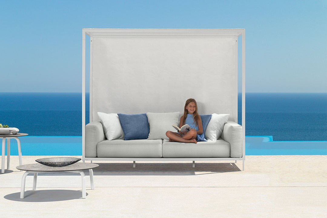 Cleo Alu Canopy Sofa Outdoor Sofas Talenti