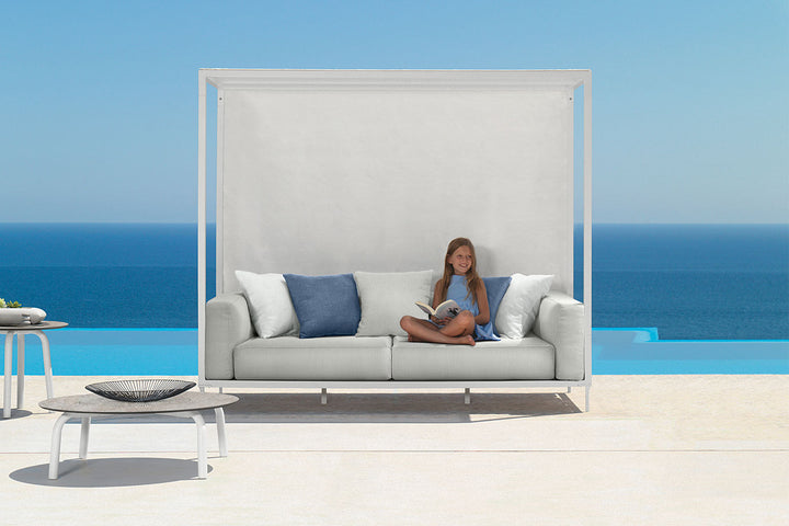 Cleo Alu Canopy Sofa Outdoor Sofas Talenti