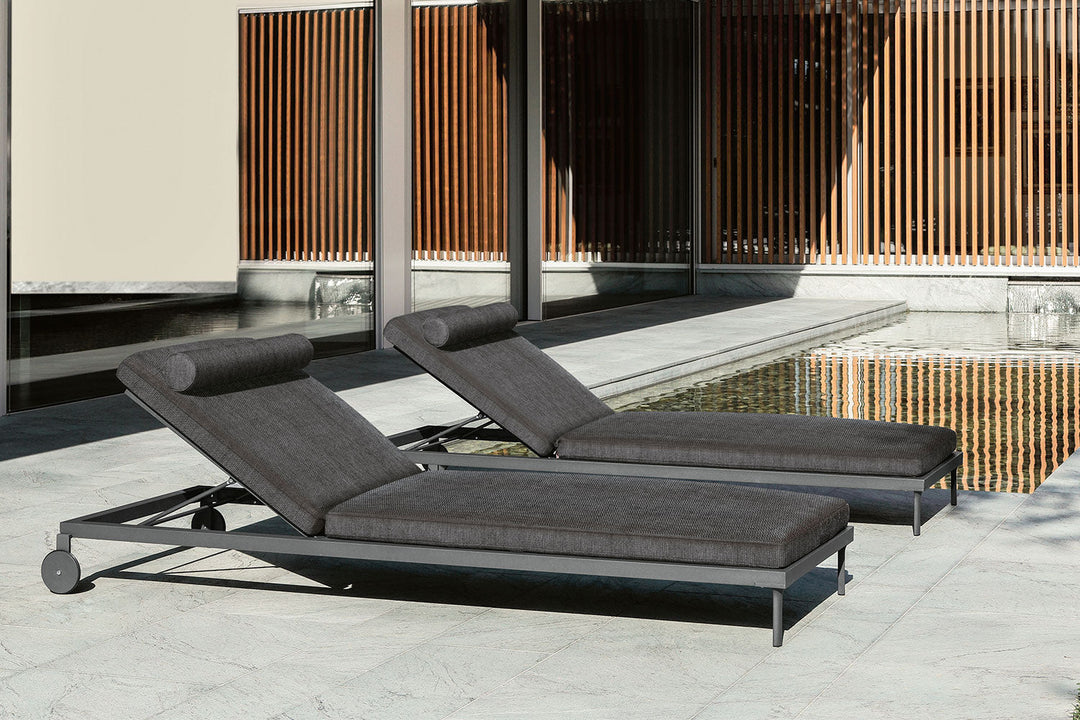 Cleo Alu Chaise Lounge Outdoor Chaise Lounges Talenti