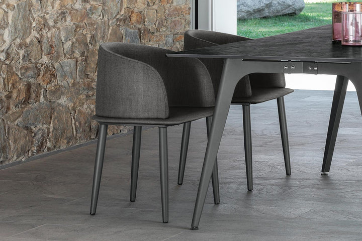 Cleo Alu Dining Armchair Outdoor Dining Chairs Talenti