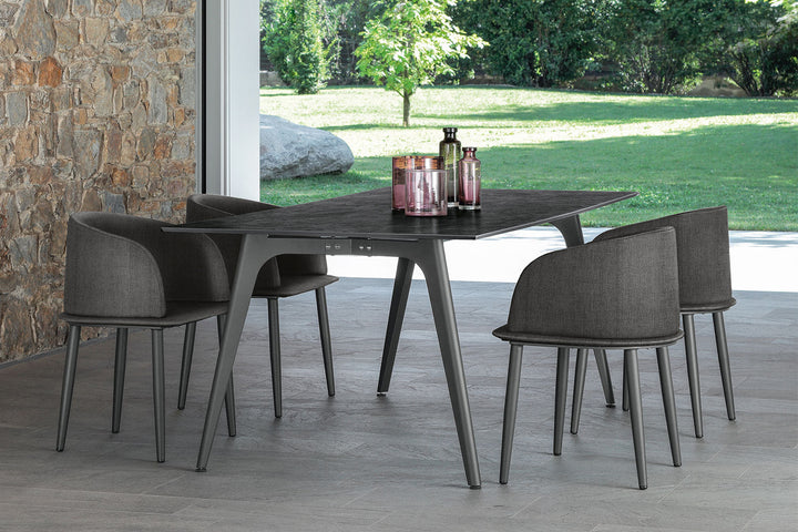 Cleo Alu Dining Armchair Outdoor Dining Chairs Talenti