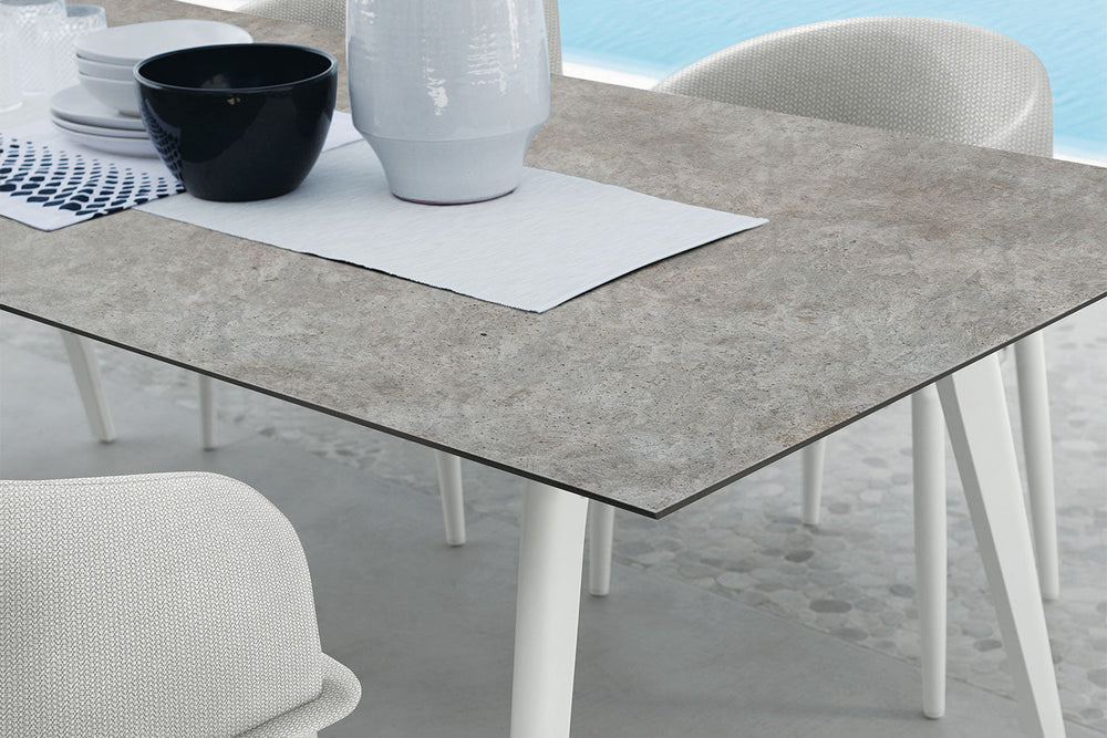 Cleo Alu Dining Table Outdoor Dining Tables Talenti